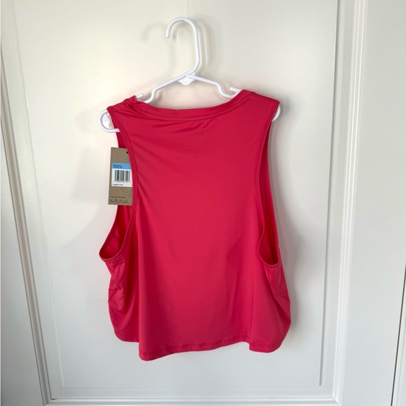 Nike One Classic Women's Dri-FIT Training Cropped Tank Top Pink MEIDUM New - Picture 2 of 11